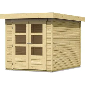 Zahradní domek LG1756 Dřevěný domek KARIBU ASKOLA 2 (73059) natur