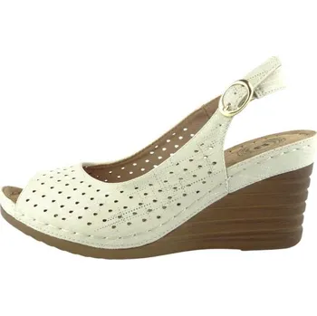 Dámské sandále Evento letní obuv 25SD98 -8921 off white, velikost 38