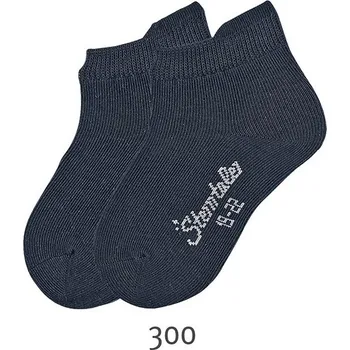 Ponožky kotníčkové Sterntaler tmavě modrá - 2 páry 27/30