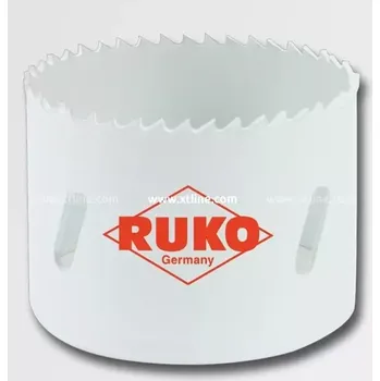 Vrták RU126102 Bimetalová vykružovací korunka HSS 102 mm RUKO