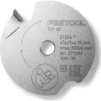 Pilový kotouč 577082 Předřezávací pilový kotouč UNIVERSAL DIA 47x2,5x6,35 T1 FESTOOL