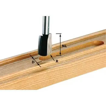 Příslušenství k frézce 490981 Žlábková fréza HW FESTOOL HW S8 R5