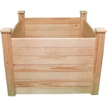 LG2367 Vyvýšený záhon / truhlík LANITPLAST HOLZKISTE2 natur