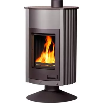 Krbová kamna HSF41-024 Krbová kamna MASTERFLAMME Grande II, šedá Flamingo