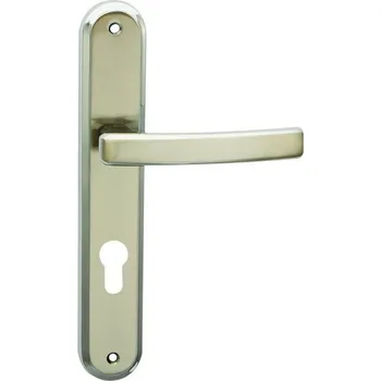 Dveřní kování Interiérová klika dveřní GABRI niklové / chromové kování COBRA