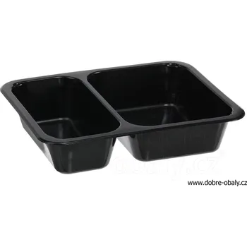 Vratná plastová menu miska dvoudílná PP909 - Vratná plastová men