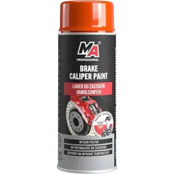 Barva ve spreji MA PROFESSIONAL Barva na třmen ve spreji červená 400ml