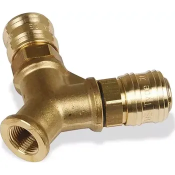 Kompresor 2200085 Rozdělovač se 2 rychlospojkami 3/8" Aircraft