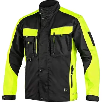 pracovní blůza 101000180248 Blůza Canis CXS SIRIUS BRIGHTON, černo-žlutá vel. 48