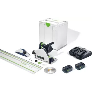 Okružní pila 577391 Aku ponorná pila 18V 2x5,0Ah Festool TSC 55 KEBI-Plus/XL-FS + DÁREK ZDARMA!