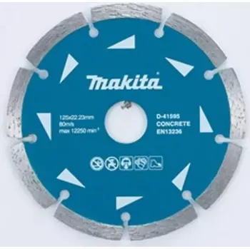 Řezný kotouč D-41595-10 Segmentový diamantový kotouč 125x22,23mm Makita
