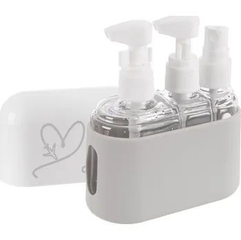 Dávkovač mýdla ORION Sada cestovní + pouzdro, plast
