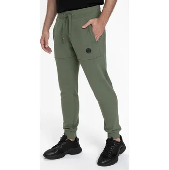 PitBull West Coast - pánské tepláky Small Logo oliv Barva: olivová, Vel: XL