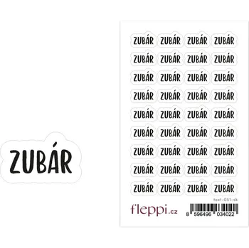 samolepka Fleppi Samolepky Zubár