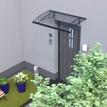 Stříška nad vchodové dveře LG2797 Stříška nad dveře LANITPLAST KOLIBER 140/82 ANTRACIT