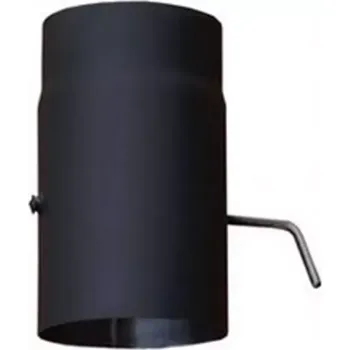 Kouřovod 12010985 Kouřovod karton roura s klapkou 150x250x1,5 mm