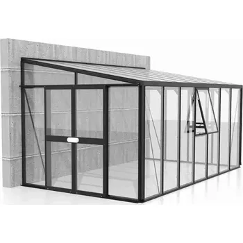 Skleník LG3840 Skleník VITAVIA ATHENA 11900 sklo 3 mm + PC 10 mm černý