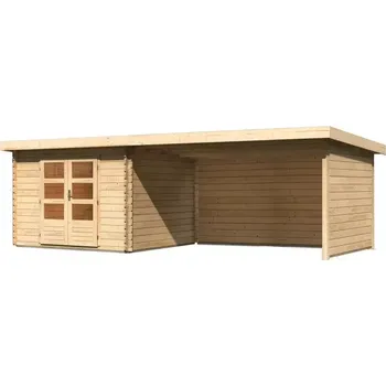 CDATA[Podrobnosti o produktu LG3027 Dřevěný domek KARIBU BASTRUP 7 plus přístavek 300 cm včetně zadní a boční stěny…
v 2 obchodech
![Zahradní domek LG3021 Dřevěný domek KARIBU BASTRUP 5 + přístavek 400 cm včetně zadní a boční stěny (9312) natur