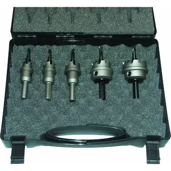 Vrták 0600001 Sada tvrdokovových korunek ALFRA HM d16-32 Sada tvrdokovových korunek ALFRA HM d16-40