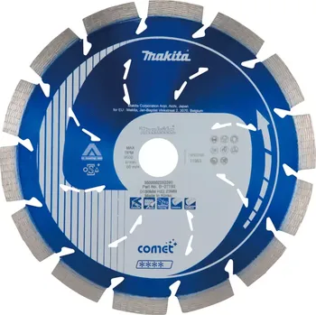 Řezný kotouč B-27193 Kotouč řezný diamantový Comet 180x10x22,23mm Makita