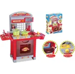 690959 Hračka G21 Dětská kuchyňka Superior s příslušenstvím červená