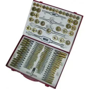 Závitořezný nástroj GBM110TIN Sada závitníků a závitořezných nástrojů Holzmann