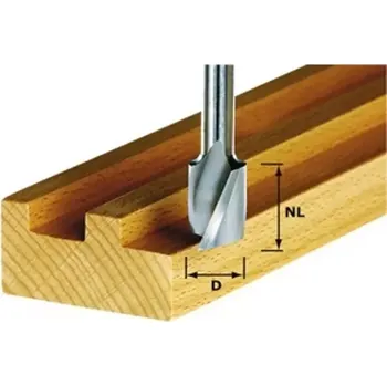 Fréza 490977 Spirálová drážkovací fréza HW FESTOOL HW Spi S8 D4/10
