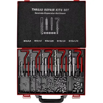 Závitořezný nástroj GRSM5-12 Sada na opravu závitů Holzmann