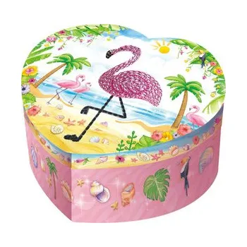 Hrací strojek Pozytywka w kształcie serca Pecoware - Flaming