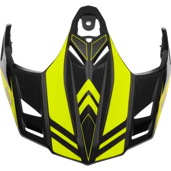 Helma na motorku náhradní kšilt pro přilby COMMANDER, AIROH (žlutá) CMCA31F