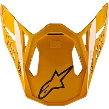 Helma na motorku kšilt pro přilby SUPERTECH S-M10 DYNO, ALPINESTARS (oranžová lesklá, verze ECE 22.05) 8981319-1414-TU