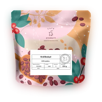 Káva Eternity cafe Král Beskyd - káva zrnková 1000 g