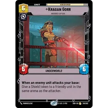 Sběratelská karetní hra Kragan Gorr 241/262 - Shadows of the Galaxy Typ karty: Standard