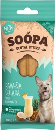 Soopa Dentální tyčinky Paw-Na Colada 100 g