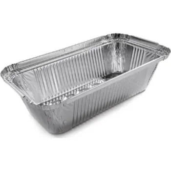 VIBAL Hliníková miska jednodílná, 670ml, 202x109x49mm