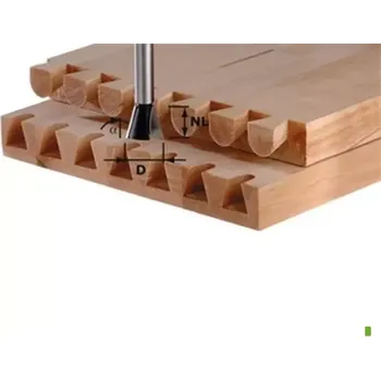 Příslušenství k frézce 490996 Svlaková/ozubová fréza HW FESTOOL HW S8 D20/17/15°