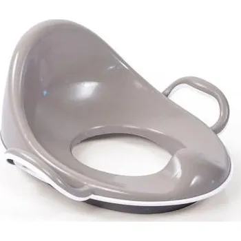 WC sedátko Dolu Protiskluzové sedátko na WC s vysokým opěradlem, šedá