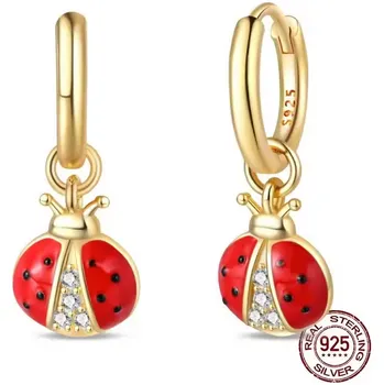 Náušnice Prosperk Náušnice zlaté s beruškami