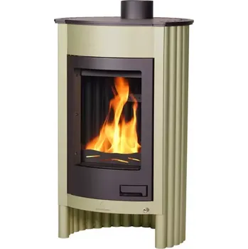 Krbová kamna HSF41-009 Krbová kamna MASTERFLAMME Medie I, olivová Flamingo