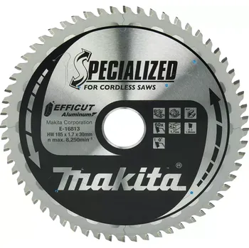 Pilový kotouč E-16813 Kotouč pilový hliník Efficut 185x1,7x30mm 60Z Makita