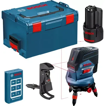 Měřicí přístroj 0601066G04 Křížový laser Bosch GCL 2-50 C Professional + aku 2,0Ah + L-Boxx 238 + dálkové ovládání + DÁREK ZDARMA!