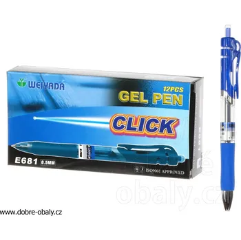 Pero gelové 0,7 mm MODRÉ