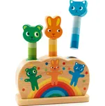 Djeco Dřevěná hračka vyskakovací zvířátka