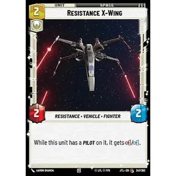 Sběratelská karetní hra Resistance X-Wing 247/202 - Jump to Lightspeed Typ karty: Standard