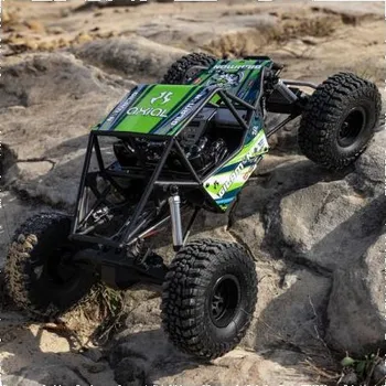 RC model auta Axial AXP8 Gilamon 2.2 1:8 4WD RTR červená