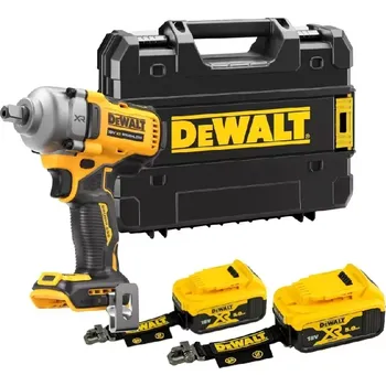 DCF891P2LRT Aku rázový utahovák 1/2" s pojistným kroužkem 18V 2x5,0Ah kufr Tstak DeWALT