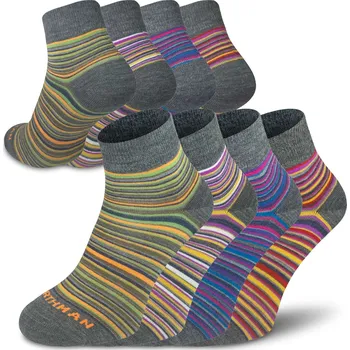 Pánská móda Northman Ingri Merino 4-pack Velikost: 45-47 Mix barev2 Společenské Merino Ponožky (sada)