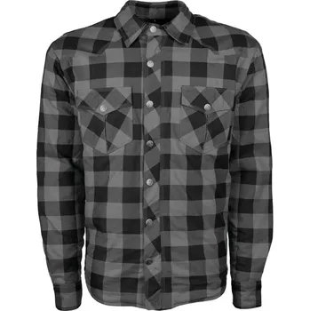 Pánská košile Košile GMS JAGUAR ZG31400 černo-šedá M ZG31400-039-M