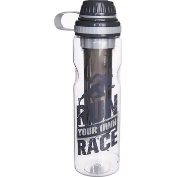 ORION Lahev na vodu, tritan, uzávěr + filtr RUN 750 ml, šedá