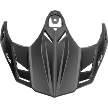 Helma na motorku náhradní kšilt pro přilby COMMANDER, AIROH (černá mat) CM11F